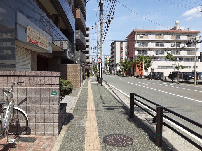 JR箱崎駅からの道順